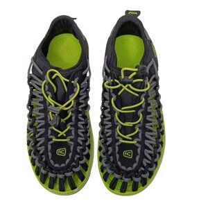Keen Uneek Water Shoes Size EU 37 US 5 UK 4 Webbed Black Neon Green Hike